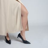 Erika Cavallini Cream Buttoned dress