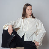 Isabel Benenato Cotton denim pants with raw cut