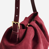 Themoire Lara Suede Bag
