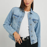 7 For All Man Kind Denim Jacket