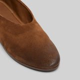 Marsell Coltellaccio Ballerina Pelle Vitello Rovescio Basalto