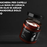 Undici Snail Slime Hair Mask With Argan Oil and Sweet Almonds 250ML