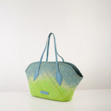 THEMOIRe Flor Straw Degrad Handbag