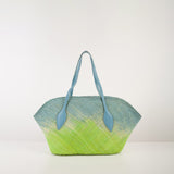 THEMOIRe Flor Straw Degrad Handbag