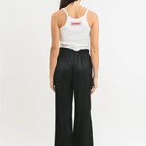 Pink Memories Trousers With Lace Lidia