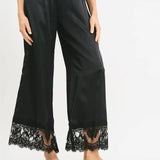 Pink Memories Trousers With Lace Lidia