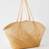THEMOIRe Flor Straw Degrad Handbag