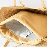 THEMOIRe Flor Straw Degrad Handbag